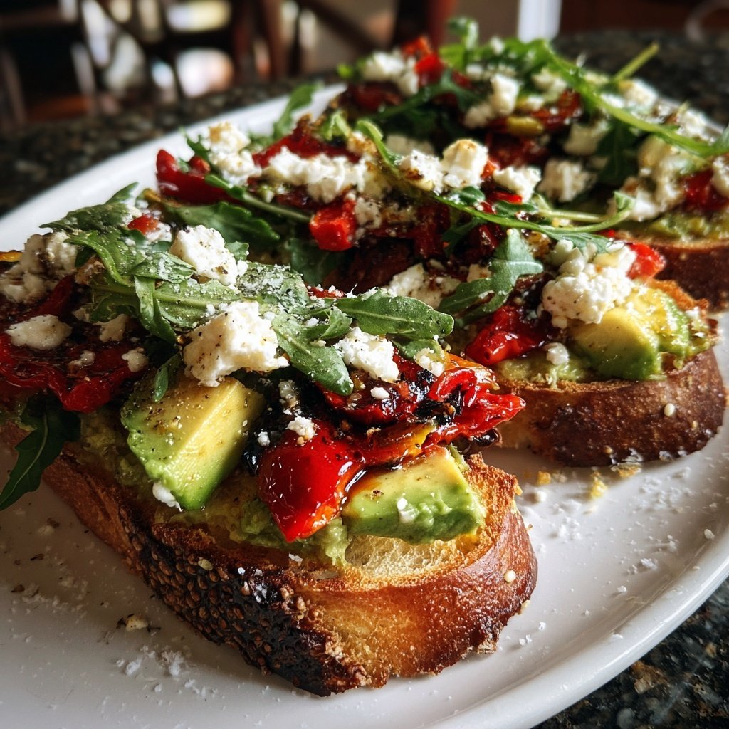 Super Bowl Party Food Loaded Veggie Crostini