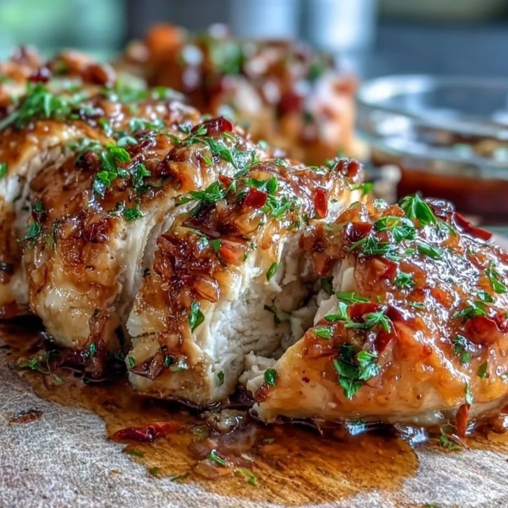 Healthy Honey Mustard Baked Chicken
