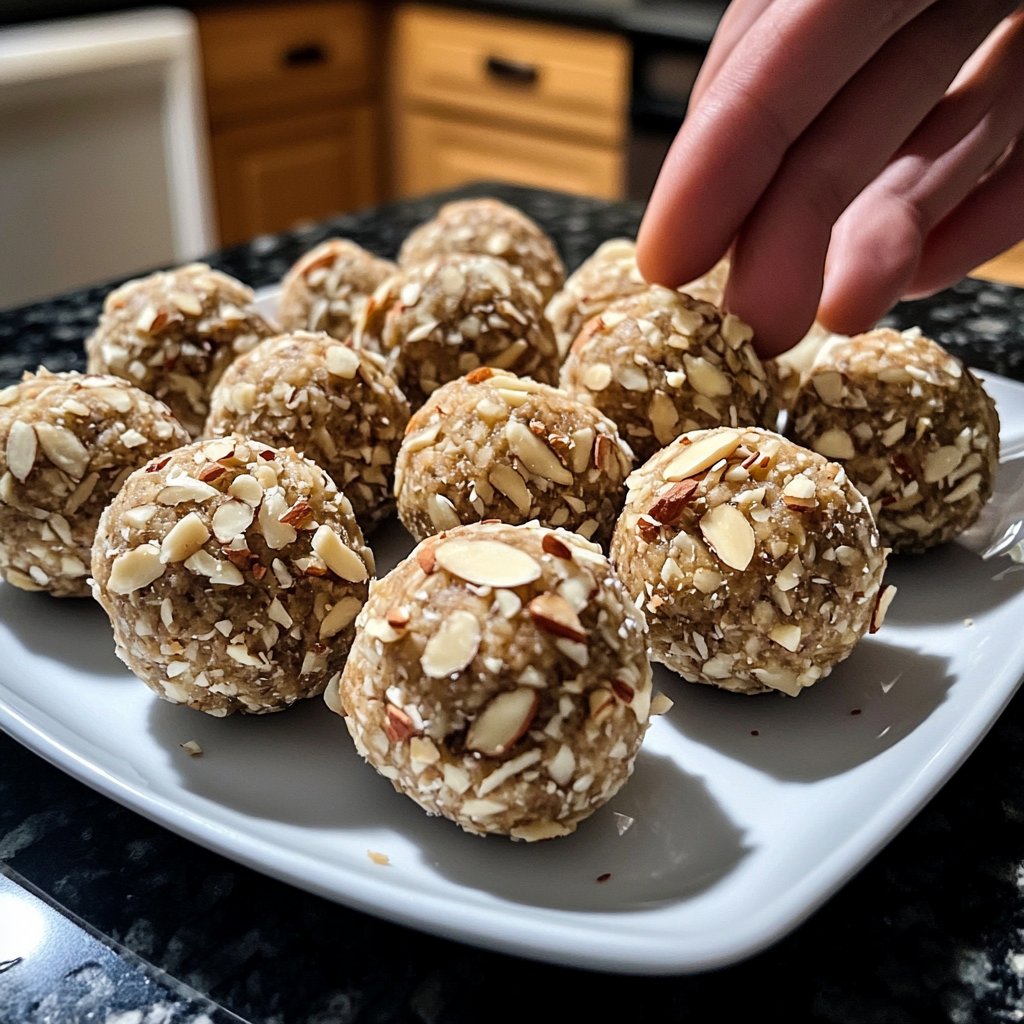Vanilla Almond Protein Balls