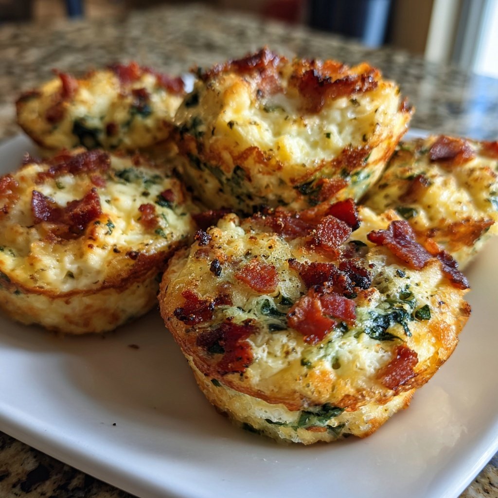 Keto Breakfast Egg And Cheese Cups