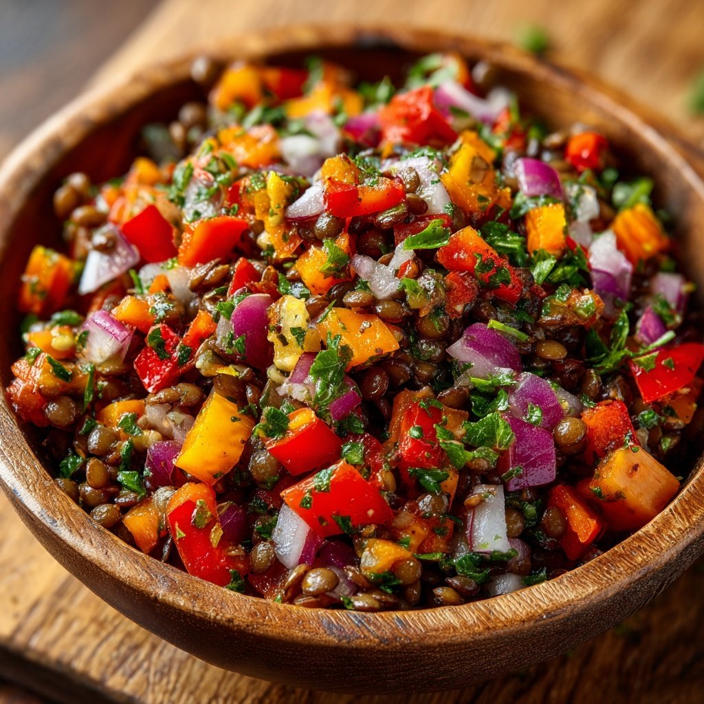 Mediterranean Lentil Salad