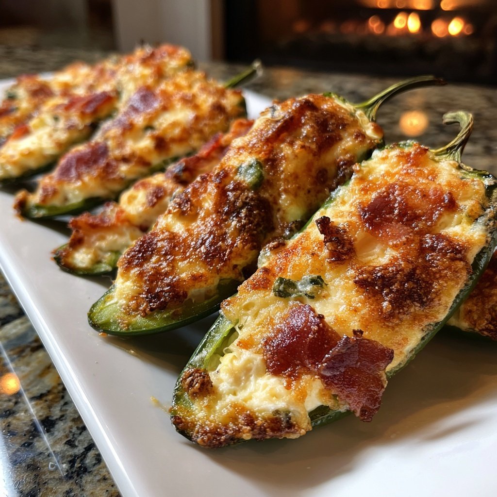 Jalapeno Poppers with Creamy Ranch Filling