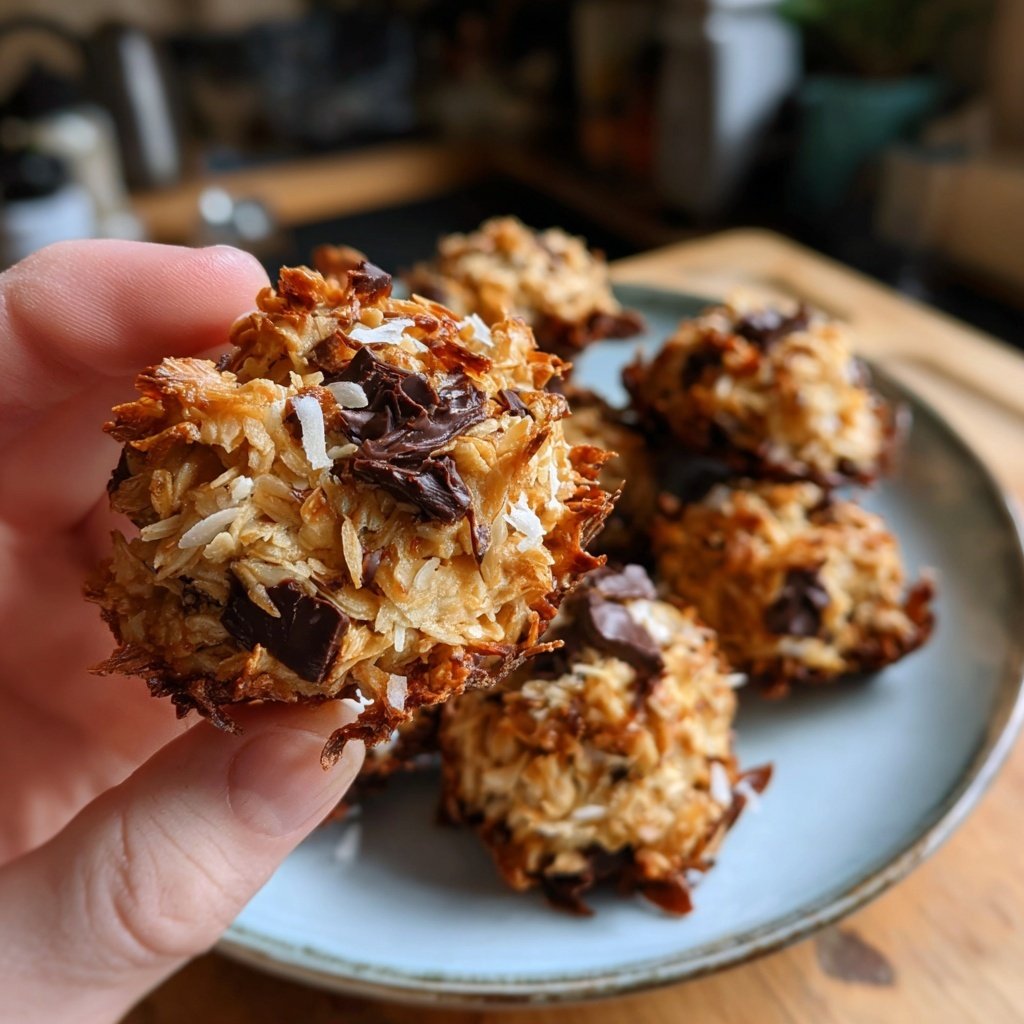 Coconut Chocolate Energy Clusters