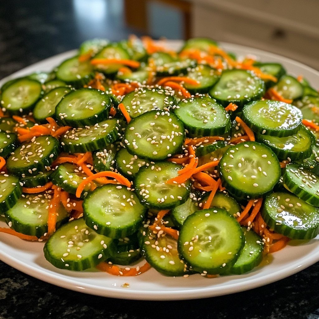 Easy Asian Cucumber Salad