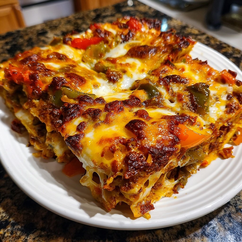 Sunday Vegetable Enchilada Bake