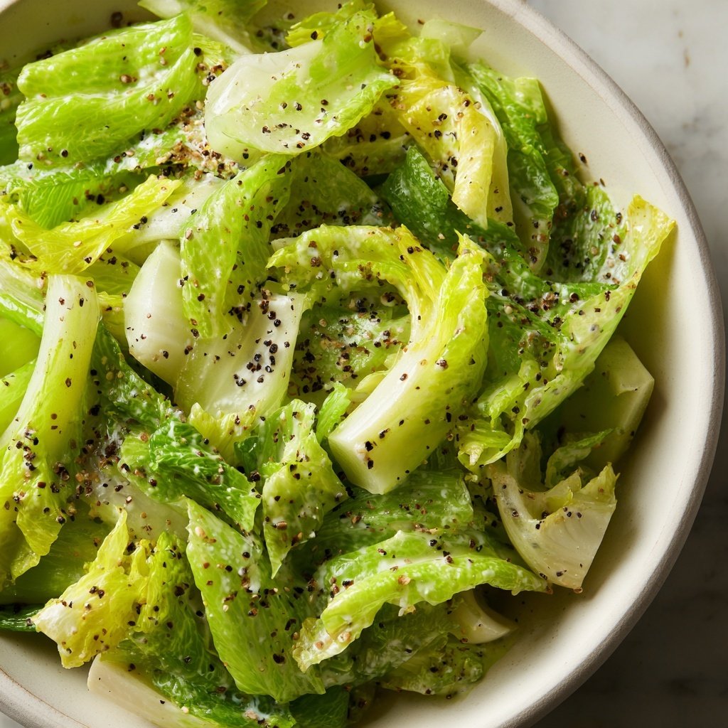 Celery Salad With Mustard Dressing
