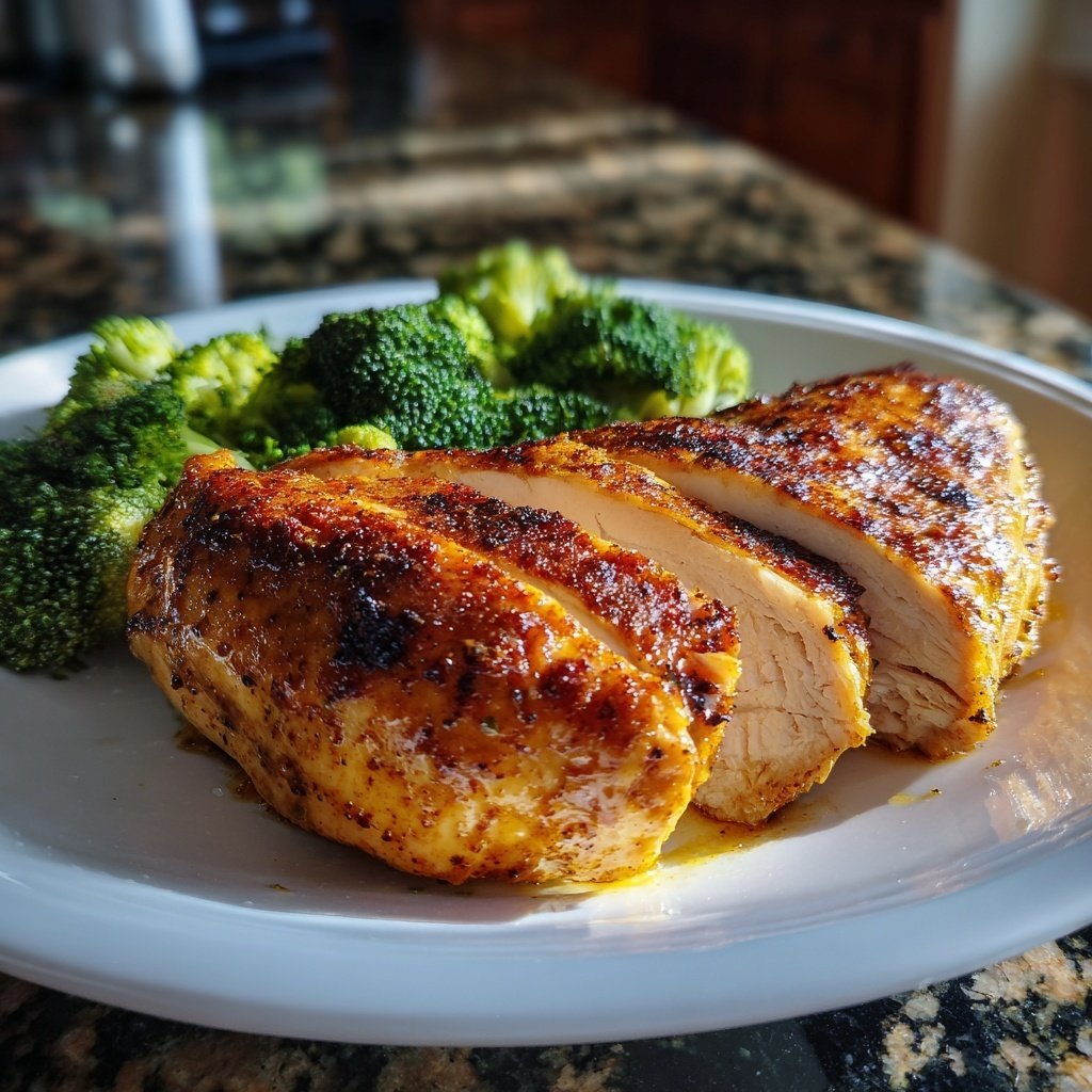 Chicken Breast with Broccoli