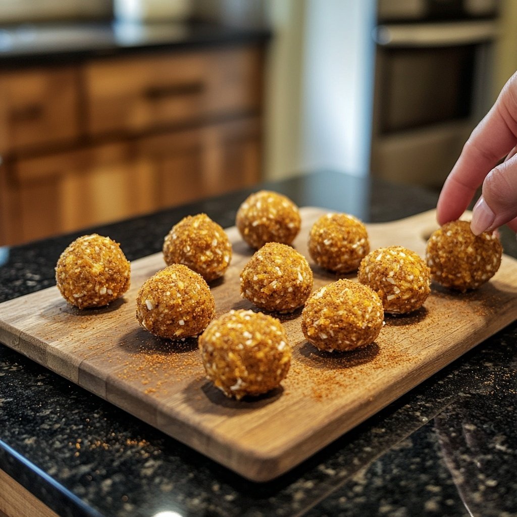Protein Balls with Pumpkin Spice
